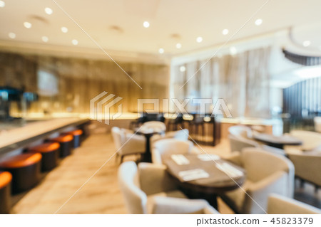 Abstract blur and defocused hotel lobby interior Abstract blur and defocused hotel lobby interior 45823379