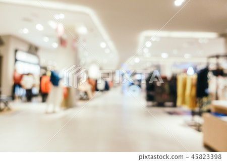 Abstract blur and defocused shopping mall Abstract blur and defocused shopping mall 45823398
