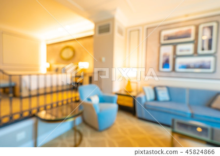 Abstract blur and defocused decoration living room area Abstract blur and defocused decoration living room area 45824866