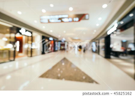 Abstract blur and defocused luxury shopping mall interior in department store Abstract blur and defocused luxury shopping mall interior in department store 45825162