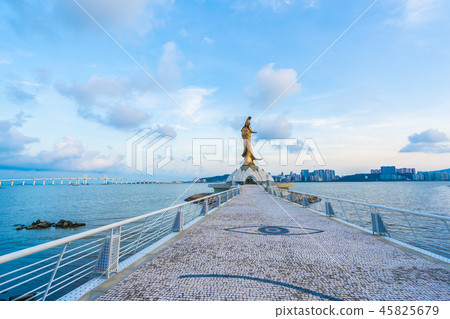 Kun iam statue landmark in macau city 45825679