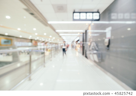 Abstract blur and defocused airport terminal Abstract blur and defocused airport terminal 45825742