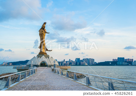 Kun iam statue landmark in macau city 45826261