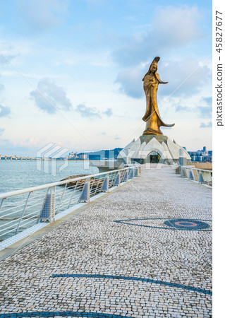 Kun iam statue landmark in macau city 45827677