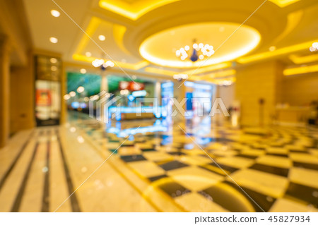 Abstract blur and defocused shopping mall of department store Abstract blur and defocused shopping mall of department store 45827934