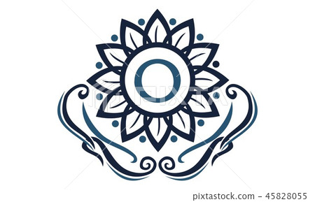 Flower Elegance Initial O Flower Elegance Initial O 45828055
