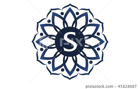 Flower Elegance Initial S Flower Elegance Initial S 45828087