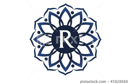 Flower Elegance Initial R Flower Elegance Initial R 45828088