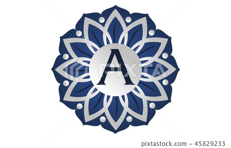 Flower Elegant icon Initial A Flower Elegant icon Initial A 45829233