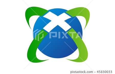 Global Medical Logo Design Template Vector Global Medical Logo Design Template Vector 45830033