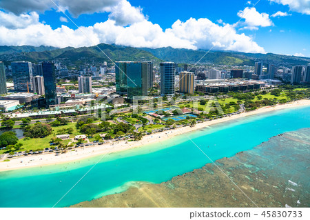 "Hawaii" Honolulu, Ala Moana, Oahu "Aerial Photography" "Hawaii" Honolulu, Ala Moana, Oahu "Aerial Photography" 45830733