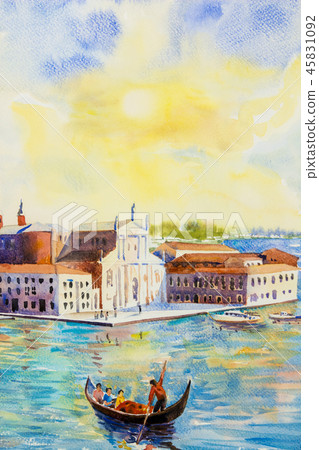 San Giorgio Maggiore island, Venice, Italy. 45831092