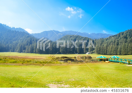 Landscape view Himalayan valley DALHOUSIE. Landscape view Himalayan valley DALHOUSIE. 45831676