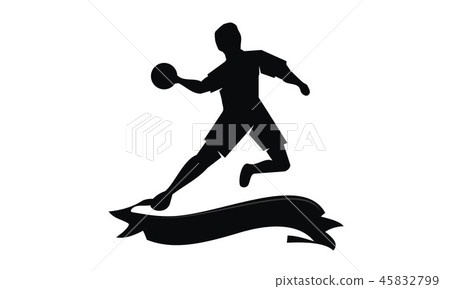 Handball Logo Template Vector 45832799