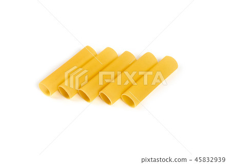 Italian cannelloni pasta tubes isolated over... - Stock Photo [45832939] -  PIXTA