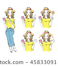 Women who watch mobile 45833091