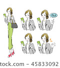 Women who watch mobile 45833092