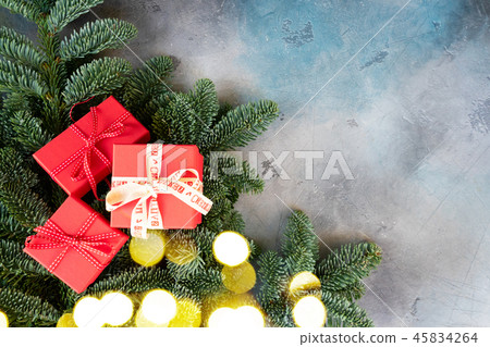 Christmas gift giving 45834264