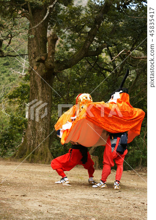 鳥取四季步行春山犬神社 45835417