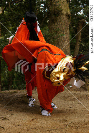 鳥取四季步行春山犬神社 45835702