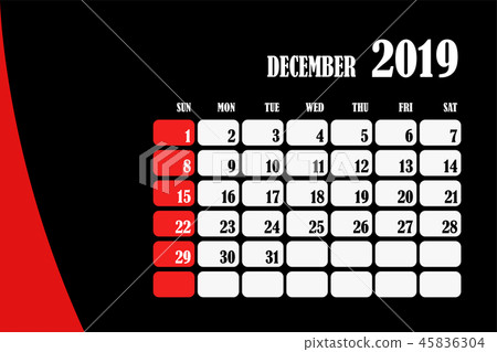 Desk calendar 2019 Desk calendar 2019 45836304