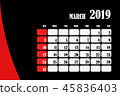 Calendar Year 2019 45836403