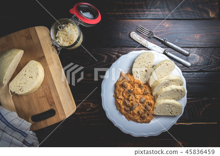Hungarian goulash with sauerkraut Hungarian goulash with sauerkraut 45836459