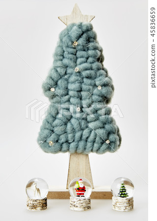 Snowball, snow globe, Christmas tree, Christmas, miniature, model Snowball, snow globe, Christmas tree, Christmas, miniature, model 45836659