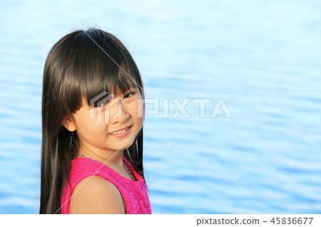 Beautiful Girl In Hanoi Vietnam Stock Photo 45836677 Pixta