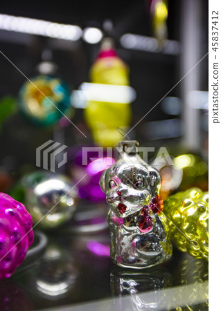 Puppy dog Vintage USSR Soviet Christmas tree toy decorations 45837412