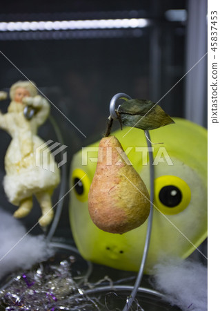 Vintage USSR Soviet Christmas tree toy decorations pear 45837453