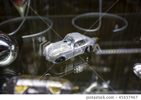 Vintage car Christmas tree toy decorations 45837467