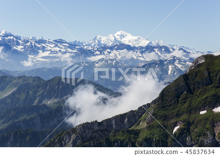 Mont Blanc mountain 45837634