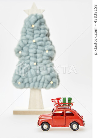 Car, Christmas tree, Christmas, miniature, model Car, Christmas tree, Christmas, miniature, model 45838158