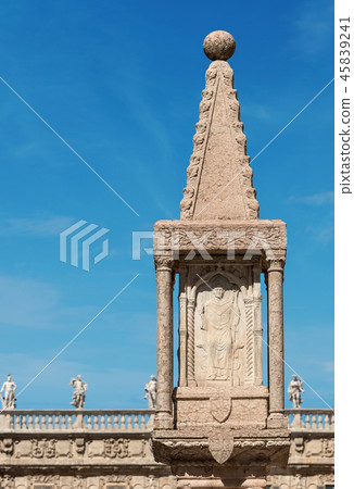 Column Shrine - Piazza delle Erbe - Verona Italy 45839241
