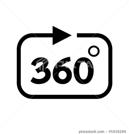 360 Degree icon 360 Degree icon 45839269