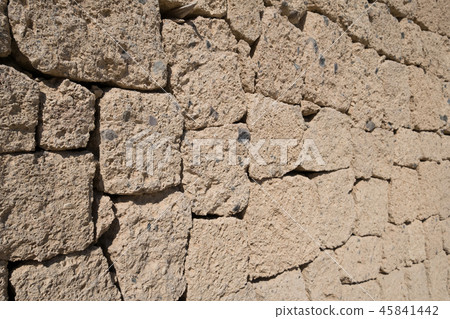 ignimbrite stone natural stone wall background ignimbrite stone natural stone wall background 45841442