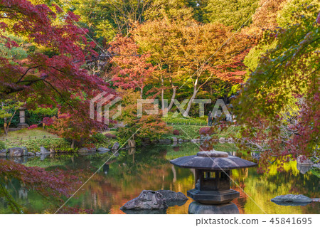 秋葉老Furukawa庭院風景在日本 秋葉老Furukawa庭院風景在日本 45841695
