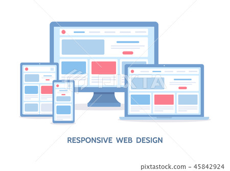 Responsive web design 45842924
