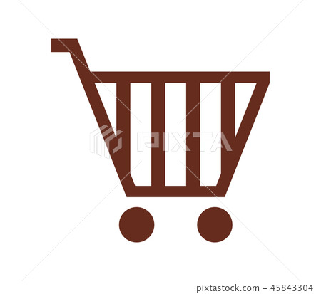 shopping cart icon shopping cart icon 45843304