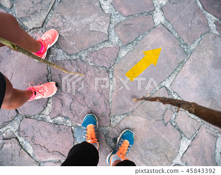 Pilgrimage at the Camino de Santiago 45843392