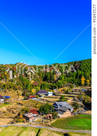 Autumn leaves in the view of Tate Haneda [Urayamakei, Nakatsu City, Oita Prefecture] 45843577