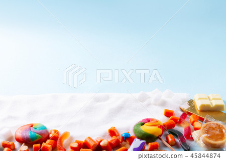 Sweets with sugar 45844874