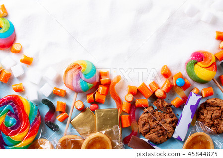 Sweets with sugar Sweets with sugar 45844875