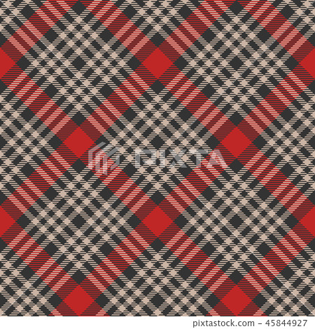 Tartan Merry Christmas check seamless patterns Tartan Merry Christmas check seamless patterns 45844927