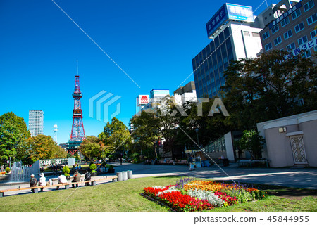 Sapporo TV Tower Avenue Park 45844955