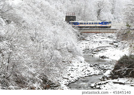 雪域景觀Tadami線 45845140
