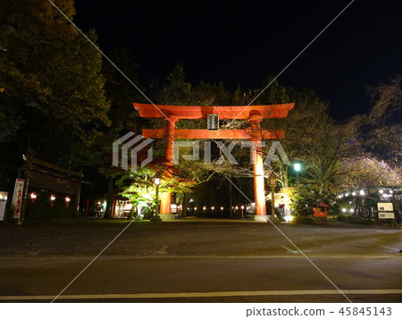 靖國神社點亮了 靖國神社點亮了 45845143