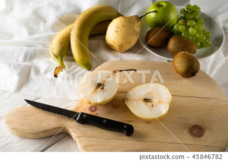 Ingredients for fruit salad 45846782
