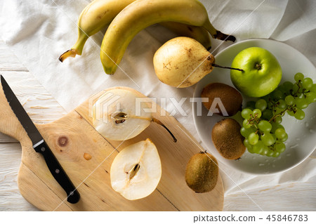 Ingredients for fruit salad Ingredients for fruit salad 45846783
